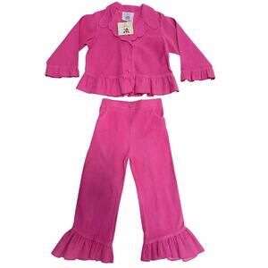 Pink adorable pants and jacket size 4T